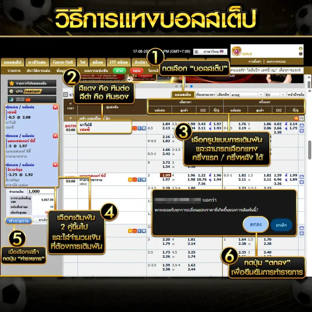 แทงบอลสเต็ป